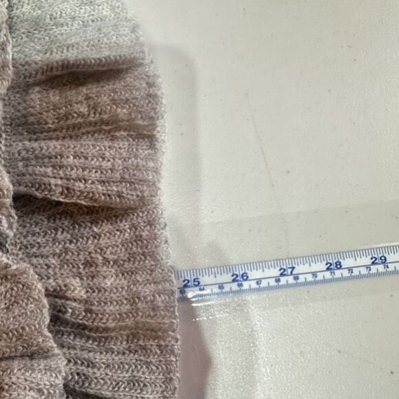 Anthropologie Sleeping on Snow Nuvola Sweater Gray Soft Size XS Wool Blend - Picture 9 of 11